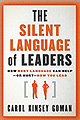 领导沉默的语言＂></a>
         </div>通讯专家卡罗尔·金赛·戈曼写道<a href=