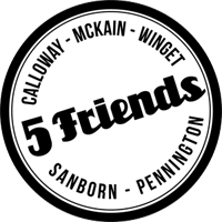 5个朋友标志