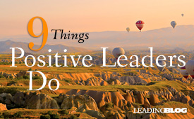积极领导者做的9件事