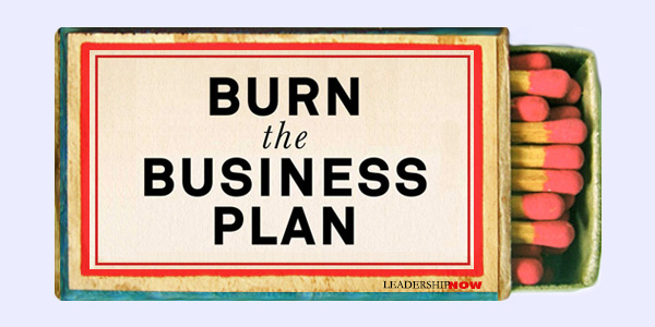 烧掉商业计划书