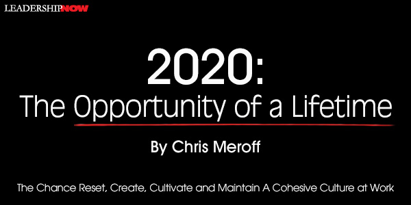 2020年,一生的机会