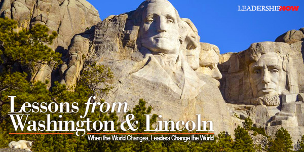 华盛顿和林肯的教训”>
         <p><b style=