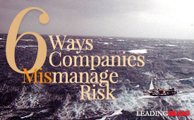 6种方式公司风险处置失当