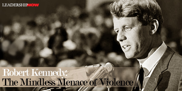 RFK:暴力的盲目威胁