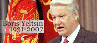 鲍里斯·叶利钦”>华丽的鲍里斯·叶利钦(1931 - 2007),今天死于心脏衰竭,享年76岁。俄罗斯的第一次自由选举产生的总统被誉为工程最后苏联解体和推动国家民主和市场经济。<br>
         <br>的<a href=